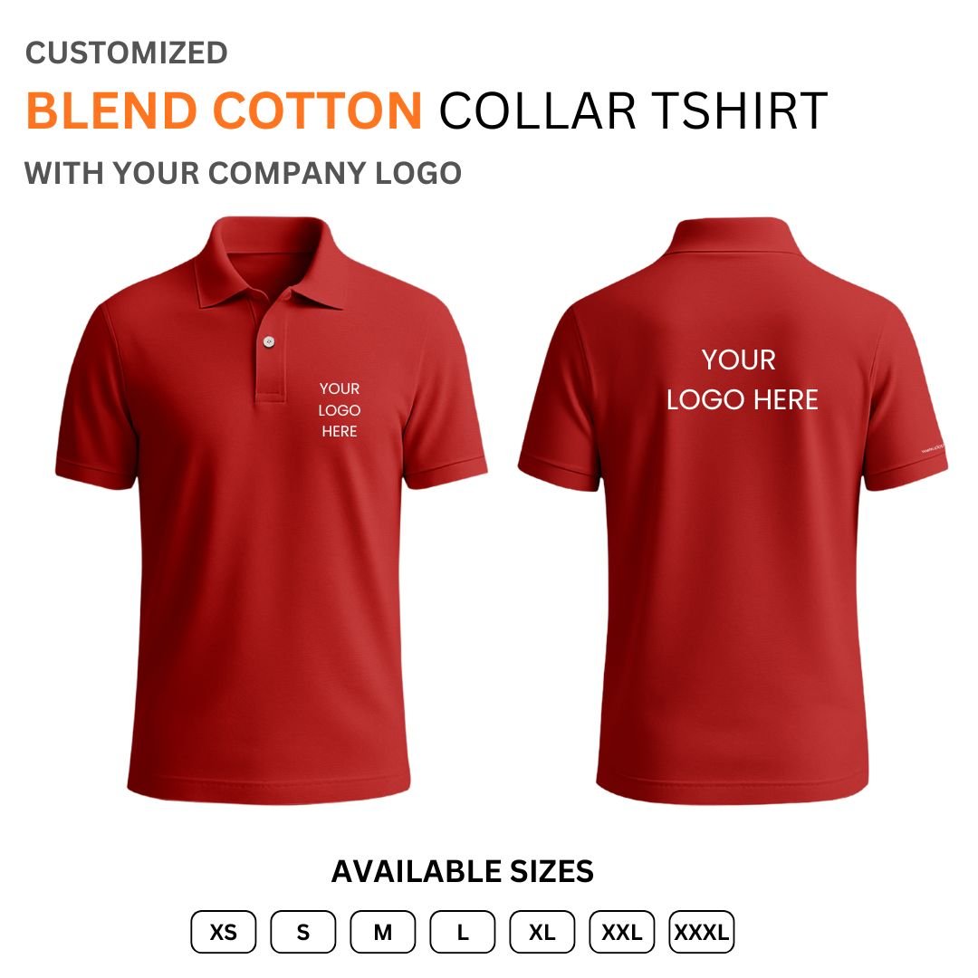 Unisex Polo T-Shirt – Blended Cotton 270 GSM | Durable & Comfortable